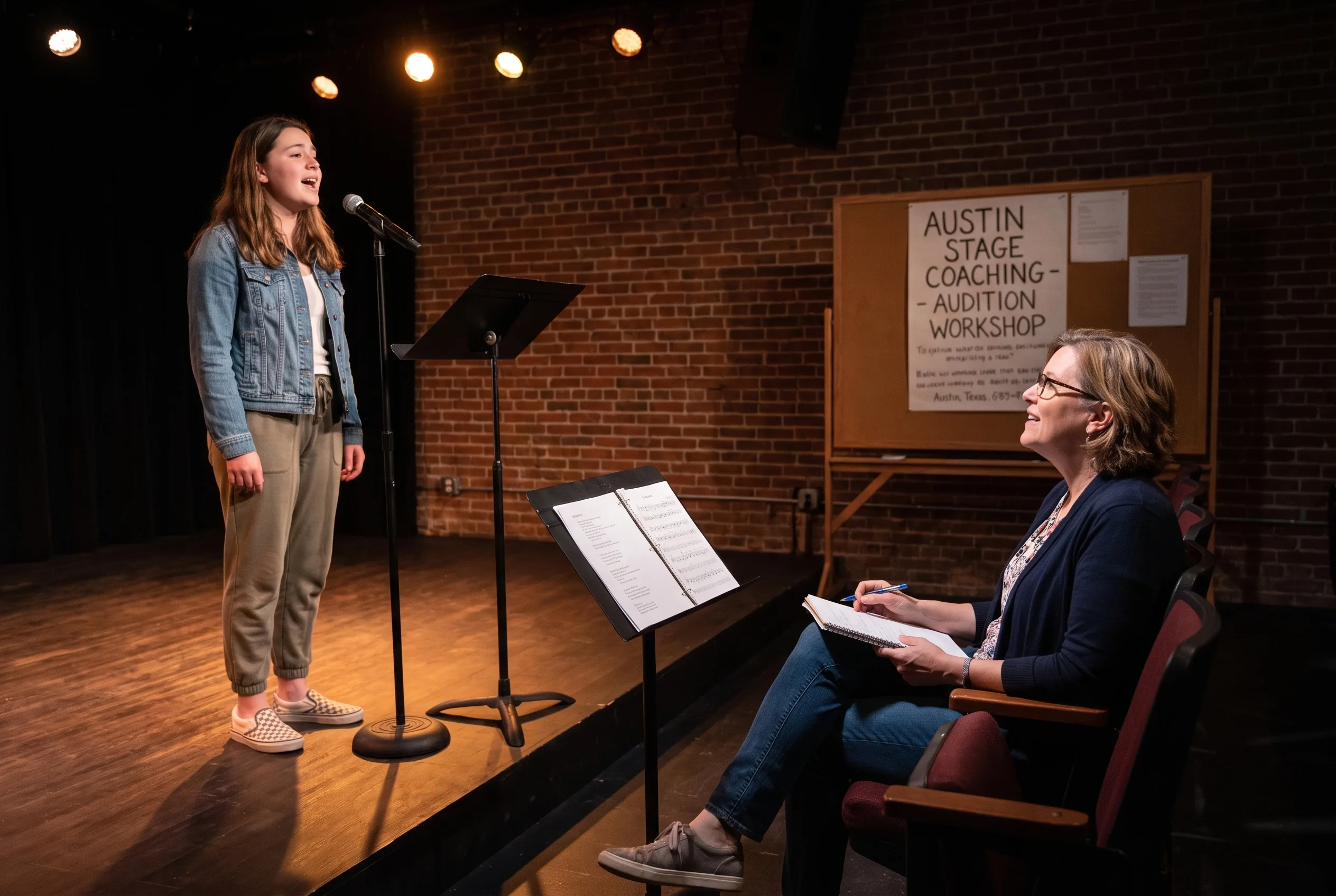 Audition preparation coaching