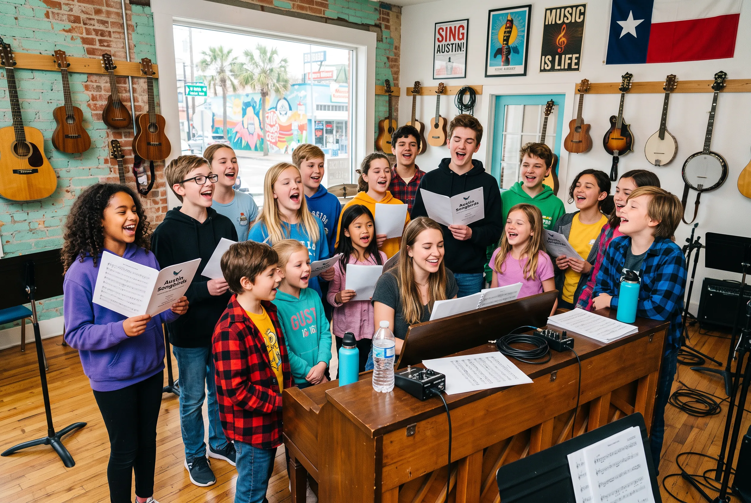 Kids and teens voice lessons