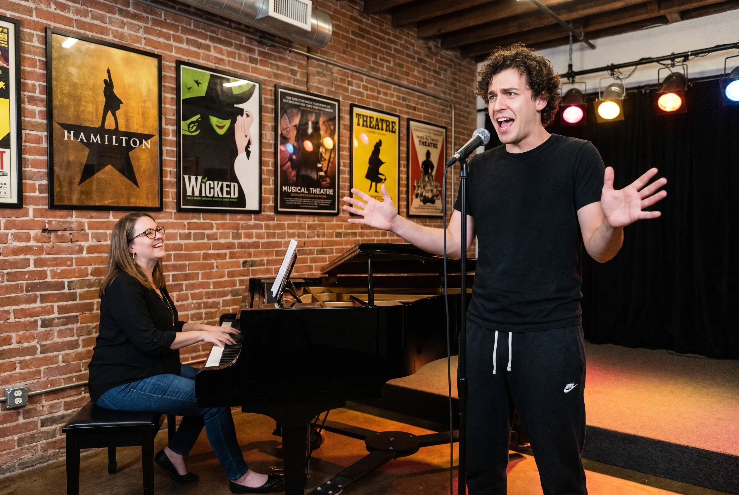 Musical theatre voice coaching